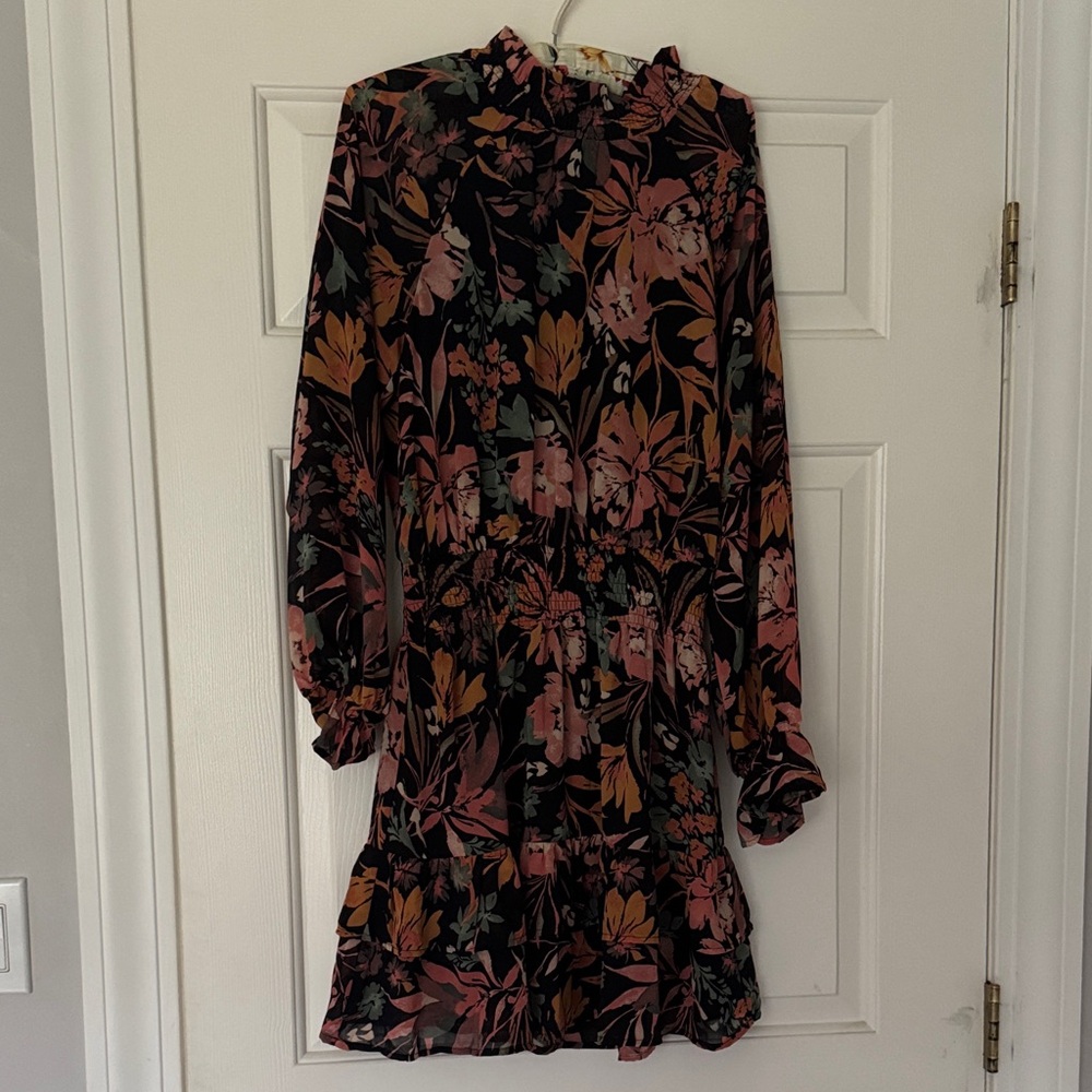 VICI Floral Chiffon Dress